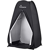 WolfWise Tienda De Campaña Pop Up Tiendas instantáneas Carpas Vestidor Vestuario Espacioso para Camping Ciclismo Baño…